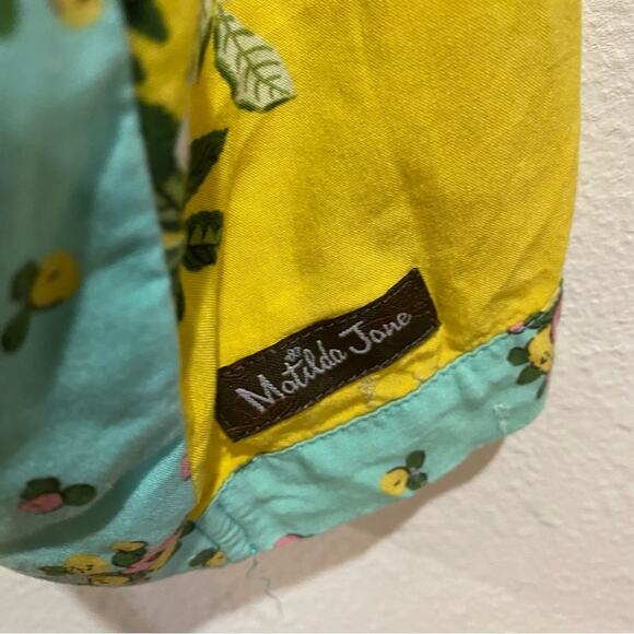 Matilda Jane Yellow Floral What a Catch Oversized Kimono Sz XS - Picture 6 of 11